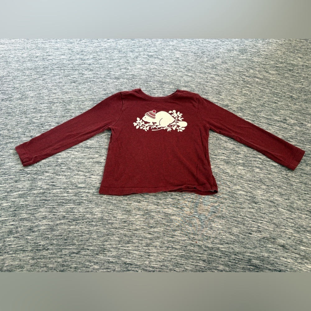 Roots Canada Long Sleeve T Shirt Size 5T